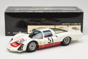 Porsche 906 LH #31 H. Herrmann / H. Linge Porsche System Engineering 24 Hours of Le Mans 1966 Minichamps 1:18 100666131 Μέταλ - εικόνα 8 από 8