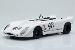 Porsche 908/02 #48 S. McQueen / P. Revson 12 Hours of Sebring 2nd Place Post Race Version 1970 AUTOart 1:18 87072 Μέταλλο