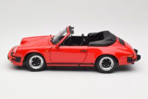 Porsche 911 930 Carrera 3.2 Cabriolet Guards Red Minichamps 1:18 110063030 Μέταλλο - εικόνα 4 από 8
