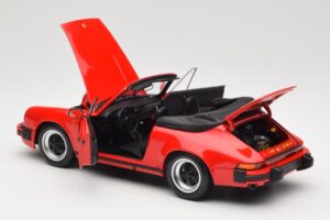 Porsche 911 930 Carrera 3.2 Cabriolet Guards Red Minichamps 1:18 110063030 Μέταλλο - εικόνα 5 από 8