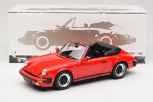 Porsche 911 930 Carrera 3.2 Cabriolet Guards Red Minichamps 1:18 110063030 Μέταλλο - εικόνα 8 από 8