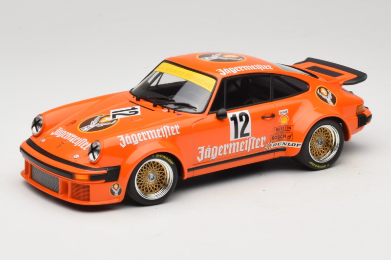 Porsche 911 934 Jagermeister #12 H. Kelleners Winner ADAC Eifelrennen DRM 1976 Minichamps 1:18 155766412 Μέταλλο