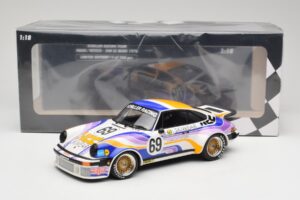 Porsche 911 934 Schiller Racing Team #69 R. Haldi / H. Vetsch 24 Hours of Le Mans 1976 Minichamps 1:18 155766469 Μέταλλο - εικόνα 6 από 6