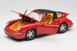 Porsche 911 964 Carrera 2 Targa Κόκκινο Anson 1:18 30305-W Μέταλλο - εικόνα 2 από 8