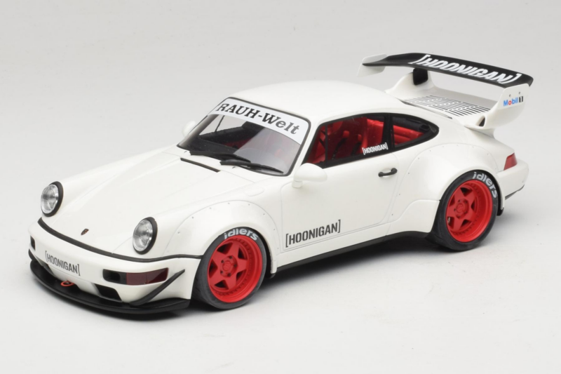 Porsche 911 964 RWB Hoonigan Λευκό GT Spirit 1:18 GT732 Ρητίνη