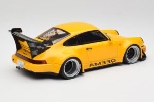 Porsche 911 964 RWB Keema Yellow GT Spirit 1:18 GT492 Ρητίνη - εικόνα 2 από 6