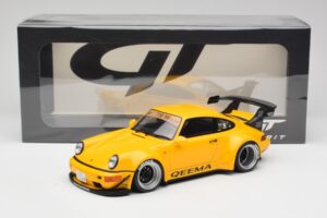 Porsche 911 964 RWB Keema Yellow GT Spirit 1:18 GT492 Ρητίνη - εικόνα 6 από 6