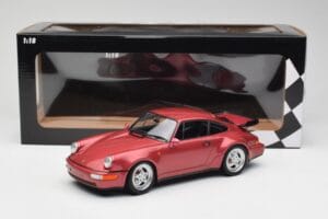 Porsche 911 964 Turbo Κόκκινο Minichamps 1:18 155069102 Μέταλλο - εικόνα 6 από 6