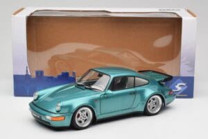 Porsche 911 964 Turbo Wimbledon Green Metallic Solido 1:18 S1803407 Μέταλλο - εικόνα 8 από 8