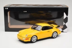 Porsche 911 964 Turbo Κίτρινο Minichamps 1:18 155069100 Μέταλλο - εικόνα 6 από 6
