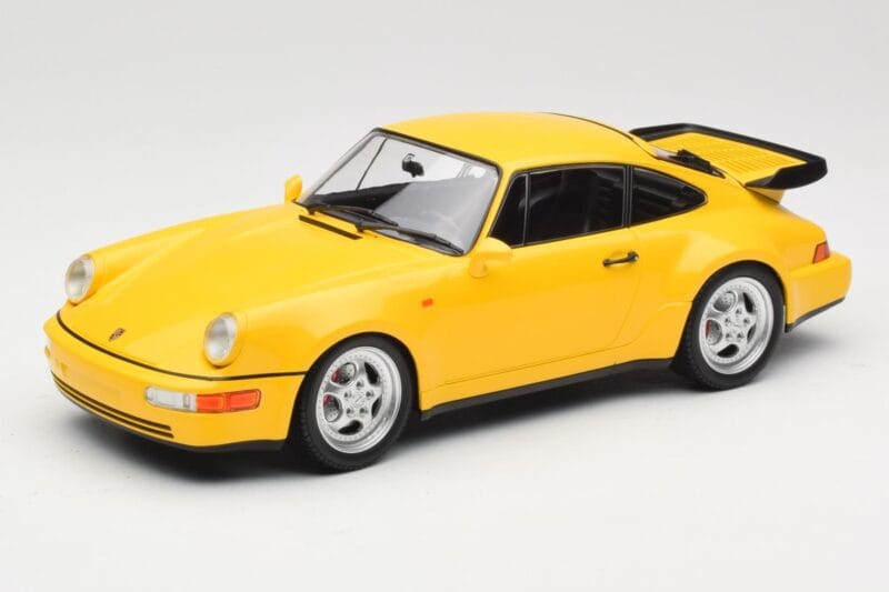Porsche 911 964 Turbo Κίτρινο Minichamps 1:18 155069100 Μέταλλο