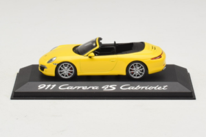 Porsche 911 991 Carrera 4S Καμπριολέ Κίτρινο Minichamps 1:43 WAP0201120C Μέταλλο