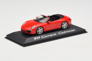 Porsche 911 991 Carrera Καμπριολέ Κόκκινο Minichamps 1:43 WAP0200120C Μέταλλο - εικόνα 2 από 4