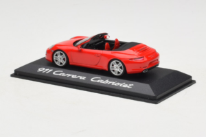 Porsche 911 991 Carrera Καμπριολέ Κόκκινο Minichamps 1:43 WAP0200120C Μέταλλο - εικόνα 3 από 4