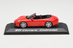 Porsche 911 991 Carrera Καμπριολέ Κόκκινο Minichamps 1:43 WAP0200120C Μέταλλο