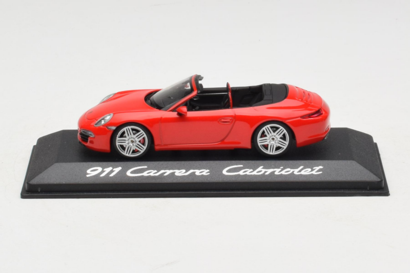 Porsche 911 991 Carrera Καμπριολέ Κόκκινο Minichamps 1:43 WAP0200120C Μέταλλο