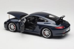 Porsche 911 991 Carrera S Blue Metallic Minichamps 1:18 WAP0210200C Μέταλλο - εικόνα 5 από 8