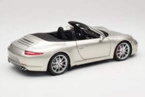 Porsche 911 991 Carrera S Καμπριολέ GT Ασημί Μεταλλικό Minichamps 1:18 100061030 Μέταλλο - εικόνα 3 από 8