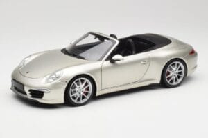 Porsche 911 991 Carrera S Καμπριολέ GT Ασημί Μεταλλικό Minichamps 1:18 100061030 Μέταλλο