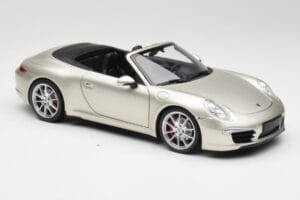Porsche 911 991 Carrera S Καμπριολέ GT Ασημί Μεταλλικό Minichamps 1:18 100061030 Μέταλλο - εικόνα 6 από 8