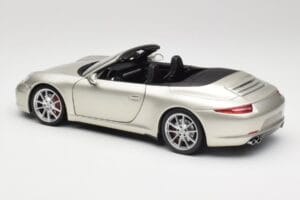 Porsche 911 991 Carrera S Καμπριολέ GT Ασημί Μεταλλικό Minichamps 1:18 100061030 Μέταλλο - εικόνα 7 από 8