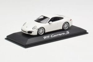 Porsche 911 991 Carrera S Λευκό IAA Frankfurt 2011 Minichamps 1:43 WAX20100090 Μέταλλο - εικόνα 2 από 5