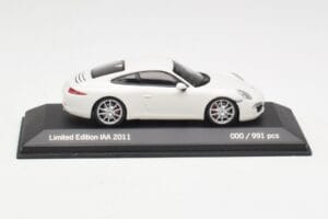 Porsche 911 991 Carrera S Λευκό IAA Frankfurt 2011 Minichamps 1:43 WAX20100090 Μέταλλο - εικόνα 3 από 5
