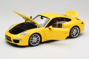 Porsche 911 991 Carrera S Racing Yellow Minichamps 1:18 100061021 Μέταλλο - εικόνα 2 από 8
