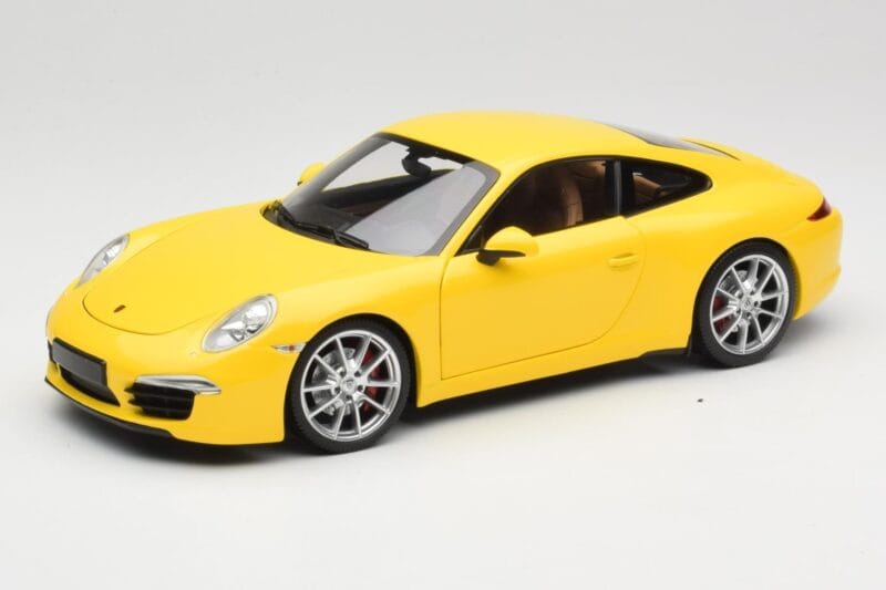 Porsche 911 991 Carrera S Racing Yellow Minichamps 1:18 100061021 Μέταλλο
