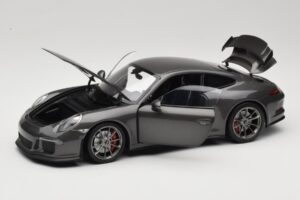 Porsche 911 991 GT3 Grey Metallic Minichamps 1:18 110062720 Μέταλλο - εικόνα 2 από 8