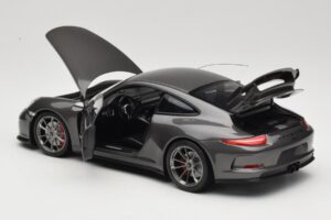 Porsche 911 991 GT3 Grey Metallic Minichamps 1:18 110062720 Μέταλλο - εικόνα 5 από 8