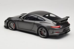 Porsche 911 991 GT3 Grey Metallic Minichamps 1:18 110062720 Μέταλλο - εικόνα 7 από 8