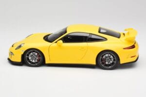 Porsche 911 991 GT3 Racing Κίτρινο & Ασημί Ζάντες Minichamps 1:18 110062722 Μέταλλο - εικόνα 4 από 8