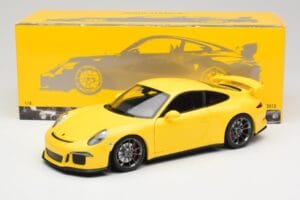 Porsche 911 991 GT3 Racing Κίτρινο & Ασημί Ζάντες Minichamps 1:18 110062722 Μέταλλο - εικόνα 8 από 8