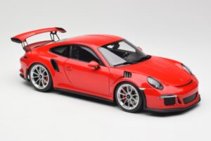 Porsche 911 991 GT3 RS Guards Κόκκινο Ασημί Ζάντες AUTOart 1:18 78165 Μέταλλο - εικόνα 6 από 8