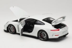 Porsche 911 991 GT3 Λευκό Με Ασημί Ζάντες Minichamps 1:18 113062721 Μέταλλο - εικόνα 5 από 8