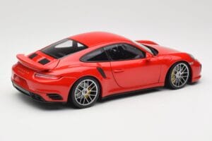 Porsche 911 991 Turbo S Guards Red Minichamps 1:18 110067122 Μέταλλο - εικόνα 3 από 8