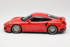 Porsche 911 991 Turbo S Guards Red Minichamps 1:18 110067122 Μέταλλο - εικόνα 4 από 8