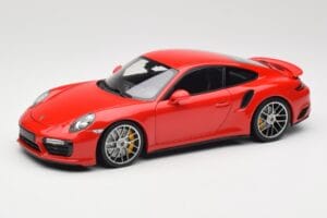 Porsche 911 991 Turbo S Guards Red Minichamps 1:18 110067122 Μέταλλο