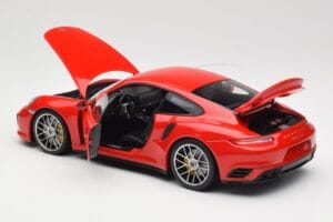 Porsche 911 991 Turbo S Guards Red Minichamps 1:18 110067122 Μέταλλο - εικόνα 5 από 8