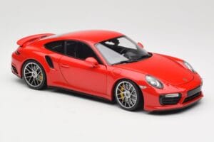 Porsche 911 991 Turbo S Guards Red Minichamps 1:18 110067122 Μέταλλο - εικόνα 6 από 8