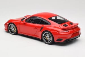 Porsche 911 991 Turbo S Guards Red Minichamps 1:18 110067122 Μέταλλο - εικόνα 7 από 8