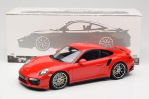Porsche 911 991 Turbo S Guards Red Minichamps 1:18 110067122 Μέταλλο - εικόνα 8 από 8