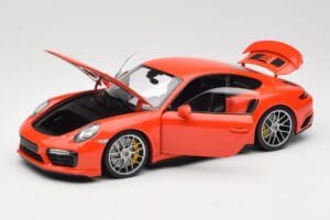 Porsche 911 991 Turbo S Lava Orange Minichamps 1:18 110067120 Μέταλλο - εικόνα 2 από 8