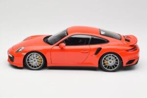 Porsche 911 991 Turbo S Lava Orange Minichamps 1:18 110067120 Μέταλλο - εικόνα 4 από 8