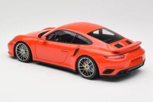 Porsche 911 991 Turbo S Lava Orange Minichamps 1:18 110067120 Μέταλλο - εικόνα 7 από 8