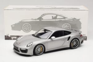 Porsche 911 991 Turbo S Ασημί Minichamps 1:18 113067126 Μέταλλο - εικόνα 8 από 8