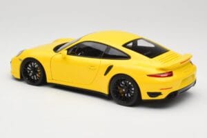Porsche 911 991 Turbo S Κίτρινο Με Μαύρες Ζάντες Minichamps 1:18 110062321 Μέταλλο - εικόνα 7 από 8