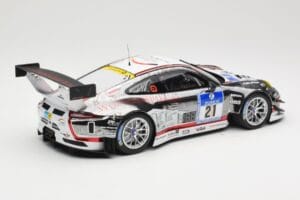 Porsche 911 991.1 GT3 R #21 WTM Racing J. Stursberg / V. Krumbach 24h Nurburgring 2016 Minichamps 1:18 155166021 Μέταλλο - εικόνα 2 από 6