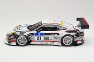 Porsche 911 991.1 GT3 R #21 WTM Racing J. Stursberg / V. Krumbach 24h Nurburgring 2016 Minichamps 1:18 155166021 Μέταλλο - εικόνα 3 από 6